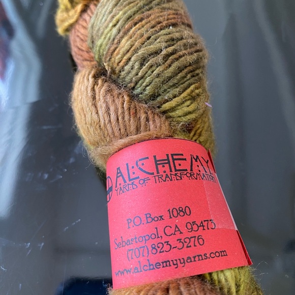 Silk/Wool Yarn, “Synchronicity” by Alchemy: Yarns of Transformation - Picture 11 of 13